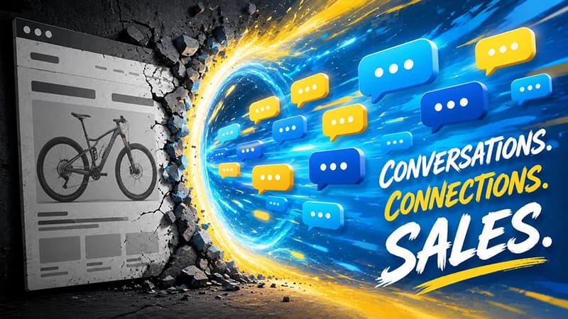 Turning static websites into selling machines