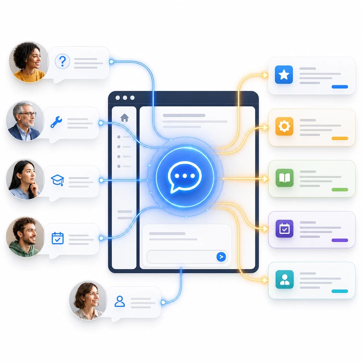 Personalized website visitor experience